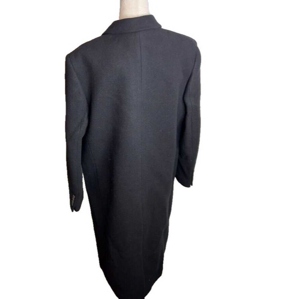 Madewell Womens $378 Oversized Double Breasted Top coat in Black Size 4 NT123 - Picture 5 of 13